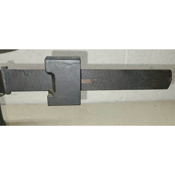 1890 Fairbanks Iron and Brass Postal Scale - 14x7x6.25 - Picture 6 of 8